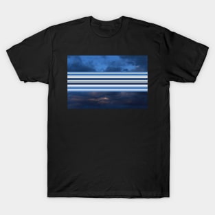 Intermittent sky at sunset T-Shirt